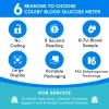 Blood Glucose Meter Glucometer Full Set Glucose Test Strips Medical Diabetes Blood Sugar Monitor bioland G-425-3 Complete Kit - Image 6