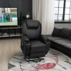 Power Lift Recliner Chair PU Leather with Massage for Elderly Ergonomic Lounge Chair Classic Single Sofa, Christmas Gift - Image 6
