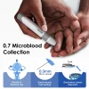 Blood Glucose Meter Glucometer Full Set Glucose Test Strips Medical Diabetes Blood Sugar Monitor bioland G-425-3 Complete Kit - Image 4