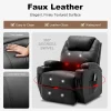 Recliner Chair, Rocking Chair with Massage and Heat, 360° Swivel Recliner Chairs for Adults, Rocker Manual Recliner - Image 3