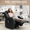 Recliner Chair, Rocking Chair with Massage and Heat, 360° Swivel Recliner Chairs for Adults, Rocker Manual Recliner - Image 5