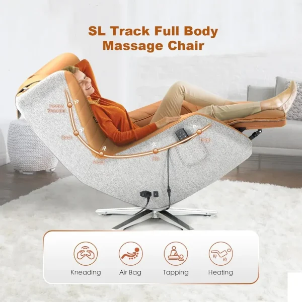 Recliner Massage Chair | Massage and Leisure Dual-Use Chair,Heated,Lazy Boy| Living Room, Bedroom | Sofa | Single,Christmas Gift - Image 6