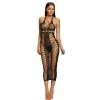 New Sexy Lingerie Female Erotic Sexy Woman Full Body Stockings Perspective Temptation Hollow Breast Open Mesh Teddy Bodysuits - Image 6