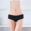 Sexy Swimwear Women High Waist Bottoms Swim Briefs Bikini 2024 Beach Biquini Shorts Beach Wear Dress Stretch Swimsuit Pant Black - Image 4