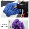 3/5/10pcs Car Wash Microfiber Towel Cleaning Drying Car Polishing Cloth Soft Edgeless Car Detailing Waxing Towel 40X40CM 350GSM - Image 15