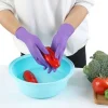 20/50PCS Disposable Nitrile Gloves Purple Powder-Free Rubber Hand Work Gloves for Mechanic Kitchen Beauty Household Cleaning - Image 13