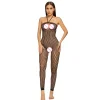 New Sexy Lingerie Female Erotic Sexy Woman Full Body Stockings Perspective Temptation Hollow Breast Open Mesh Teddy Bodysuits - Image 4