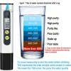 Digital PH EC TDS TEMP Meter Tester Temperature Pen Water Purity PPM Filter Hydroponic for Aquarium Pool Water Monitor - Image 33