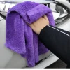 3/5/10pcs Car Wash Microfiber Towel Cleaning Drying Car Polishing Cloth Soft Edgeless Car Detailing Waxing Towel 40X40CM 350GSM - Image 23
