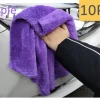 3/5/10pcs Car Wash Microfiber Towel Cleaning Drying Car Polishing Cloth Soft Edgeless Car Detailing Waxing Towel 40X40CM 350GSM - Image 7