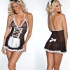 Porn Sexy Lingerie Roleplay Women Erotic Anime Maid Outfits Cosplay Costumes French Apron Maid Dress Servant Babydoll Uniform - Image 6