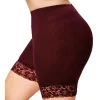 Plus Size Safety Shorts Women Black Lace High Stretch Safety Pants Ladies Casual Seamless Under Shorts XXXXL XXL  XXXL Workout - Image 3