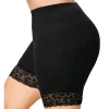 Plus Size Safety Shorts Women Black Lace High Stretch Safety Pants Ladies Casual Seamless Under Shorts XXXXL XXL  XXXL Workout - Image 6