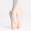 Girls Ballerina Ballet Pointe Shoes Pink Red Women Satin Canvas Ballet Shoes For Dancing - Image 13
