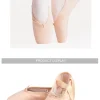 Girls Ballerina Ballet Pointe Shoes Pink Red Women Satin Canvas Ballet Shoes For Dancing - Image 26
