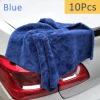 3/5/10pcs Car Wash Microfiber Towel Cleaning Drying Car Polishing Cloth Soft Edgeless Car Detailing Waxing Towel 40X40CM 350GSM - Image 8