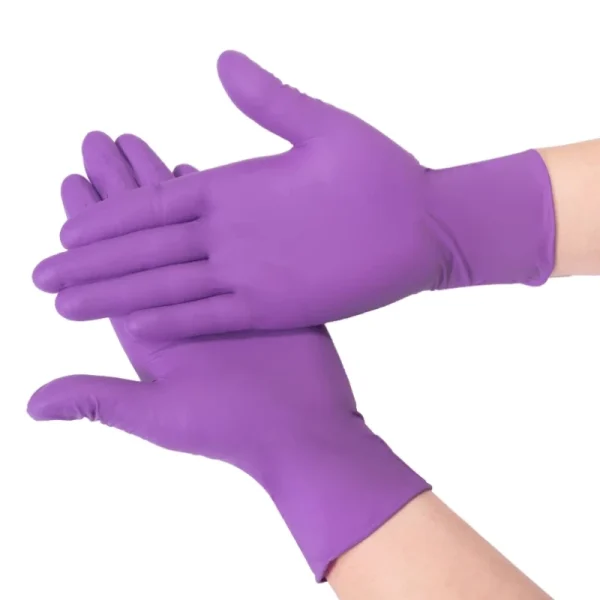 Pink Disposable Nitrile Gloves Powder Free Hand Gloves for Work Kitchen Dishwashing Household Cleaning Nail Art Tattoo Gloves - Image 4