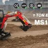 USA Stock 15HP Mini Excavator 1 Ton Crawler Excavator with Enclosed Cab Samll Digger Door to Door Delivery - Image 7