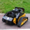 Customized Industrial grass cutting machine remote control slope lawn mowers 19/31inch remote flail mower for garden and farm