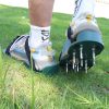 TAIMIMEI 1 Pair Lawn Aerator Spikes Shoes Grass Cultivator Shoes Spikes Nail Aerators Yard Garden Tool Soil Scarifiers Shoes - Image 11