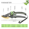 AIRAJ Plant Trim Garden Pruning Shears Horticulture Pruner Cut Shrub Garden Scissor Tool Branch Shear Orchard Folding Saw Set - Image 2