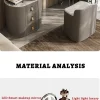 Best Selling Modern Dressing Table with Drawers Bedroom Furniture Solid Wood Dresser Table - Image 12