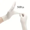 Black Disposable Nitrile Gloves, Household Cleaning Disposable Nitrile Gloves, Hairdressing and Nail Art Tools - Image 11