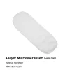 1PC Adult Diaper Insert 5-Layer Bamboo Charcoal High Absorption Washable Cloth Diapers Liner Reusable Nappies for Incontinent - Image 12