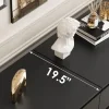 5 Drawer Dresser, Dresser Modern Dresser for TV Stand, Double Dresser Wide Storage Chests of Drawer with Door, Deep Drawers - Image 15
