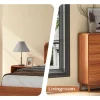 Mid Century Modern Dresser,5 Drawer Dresser with Storage,Chest of Drawers with Metal Handle,Large Wooden Drawer Organizer - Image 11