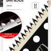 AIRAJ Plant Trim Garden Pruning Shears Horticulture Pruner Cut Shrub Garden Scissor Tool Branch Shear Orchard Folding Saw Set - Image 30