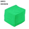 Microfiber Cleaning Cloths Car Wash Drying Towels Household Cleaning Cloths Auto Detailing Polishing Cloth Home Clean Tools - Image 7