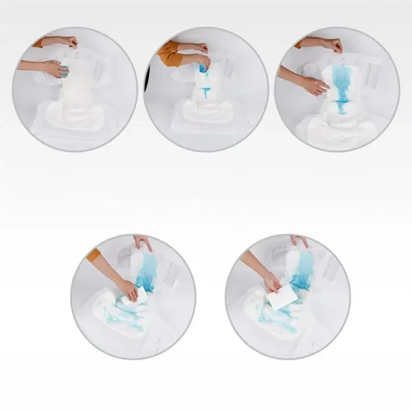 10pcs High Absorbency Diapers Incontinence Briefs Incontinence Diapers Adult Nappies Paper Adult Diaper Old People Diapers - Image 4