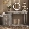 Best Selling Modern Dressing Table with Drawers Bedroom Furniture Solid Wood Dresser Table - Image 11
