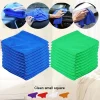 Microfiber Cleaning Cloths Car Wash Drying Towels Household Cleaning Cloths Auto Detailing Polishing Cloth Home Clean Tools - Image 4