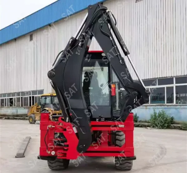 Farm 4wd loader backhoe mower 4x4 lawnmower single plough use tractor trenching machine agricultural agricolas mexico from China - Image 16