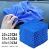 Microfiber Cleaning Cloths Car Wash Drying Towels Household Cleaning Cloths Auto Detailing Polishing Cloth Home Clean Tools - Image 2