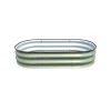 20 cm Tall Outdoor Metal Raised Garden Bed Durable Galvanized Cold Rolled Steel Planter Box for Vegetables Flowers Fruits - Image 5