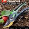 AIRAJ Plant Trim Garden Pruning Shears Horticulture Pruner Cut Shrub Garden Scissor Tool Branch Shear Orchard Folding Saw Set - Image 7