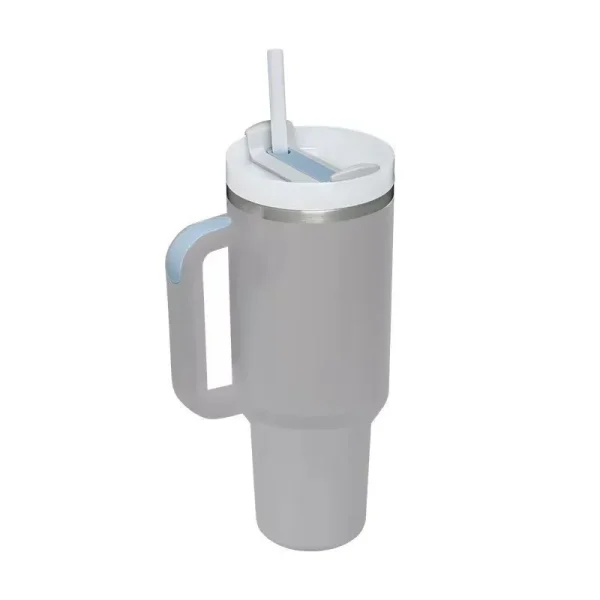 40 oz Travel Coffee Mug  Big Capacity Office Christmas Gift  Stainless  Double Wall Tumbler  Mug Pikmin Drinking glass Heavy mug - Image 3