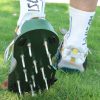 TAIMIMEI 1 Pair Lawn Aerator Spikes Shoes Grass Cultivator Shoes Spikes Nail Aerators Yard Garden Tool Soil Scarifiers Shoes - Image 9