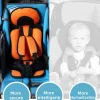 Child Safety Seat Mat for 6 Months To 12 Years Old  Baby Car Seat Cushion Adjustable Stroller Seat Pad Portable Shopping Cart M - Image 15