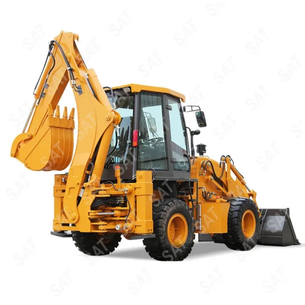 Farm 4wd loader backhoe mower 4x4 lawnmower single plough use tractor trenching machine agricultural agricolas mexico from China - Image 7