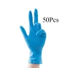 Black Disposable Nitrile Gloves, Household Cleaning Disposable Nitrile Gloves, Hairdressing and Nail Art Tools - Image 8
