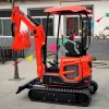 Customized Small Excavators from 1 to 2 Tons with Kubota Engines Optional Box Mower Attachments - Image 4