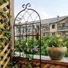 2 Pack Metal Garden Trellis 71" x 19.7" Rustproof Trellis for Climbing Plants Outdoor Flower Support Black - Image 4