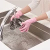 50PCS Pink Nitrile Gloves Disposable Powder Free Household Cleaning Gloves for Kitchen Gardening Working Dishwashing Industrial - Image 15