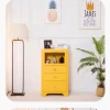 PK93 INS Home Storage Cabinet, Sofa Side Table, Pink Bedside Dresser, Multi-Layer Chest of Drawers, Sturdy Solid Wood - Image 17