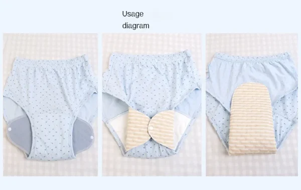 3pcs Adult Underwear Diapers Women Leak-Proof Urinary Pads Urine Guard Pads for Ladies Elderly Incontinence Care Products - Image 12