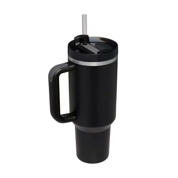 40 oz Travel Coffee Mug  Big Capacity Office Christmas Gift  Stainless  Double Wall Tumbler  Mug Pikmin Drinking glass Heavy mug - Image 5